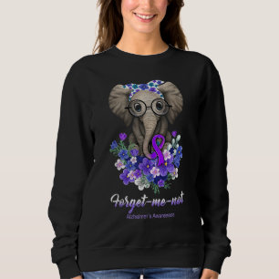 Forget-Me-Not Alzheimer Awareness Schattigee Olifa Trui