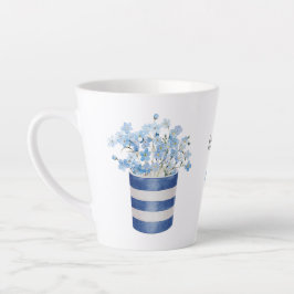 Forget Me Not Bloemliefhebber Keramiek Latte Mok