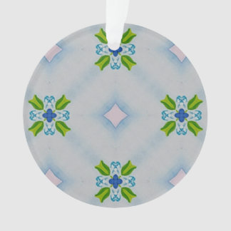 Forget-Me-Not Floral Acrylic Ornament