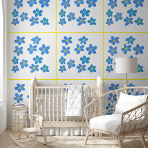 Forget-me-not Flowers Behang