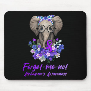 Forget Me Not Heimerheimers Bewustzijns Ondersteun Muismat