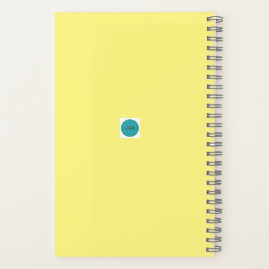 Forget-Me-Not Journal Notitieboek (Achterkant)