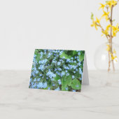 *Forget-Me-Not* Lege Notecards Kaart (Gele Bloem)