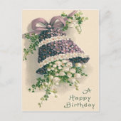 Forget-Me-Not Lily van de Valley Bell Briefkaart (Voorkant)