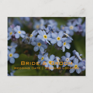 Forget-Me-Not · Sla het Date Briefkaart op