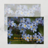 Forget-Me-Not · Sla het Date Briefkaart op (Voorkant / Achterkant)