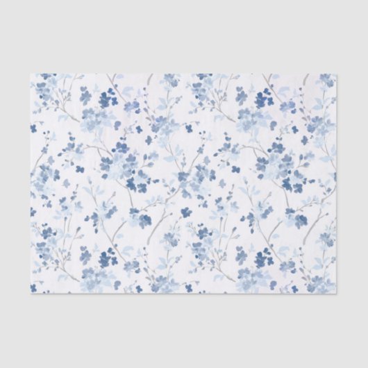 forget me not tissue paper tissuepapier (Voorkant)