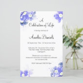 Forget-Me-Not Viering van het Leven (Staand voorkant)