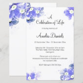 Forget-Me-Not Viering van het Leven (Voorkant / Achterkant)