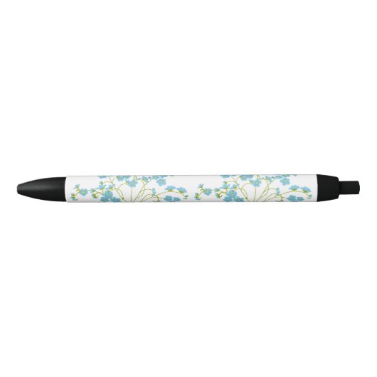 Forget Me Not  Zwarte Inkt Pen (Voorkant)