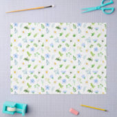 Forget Me Nots and Daisies beroemd gemaakt door Fo Tissuepapier (Craft)