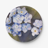 FORGET-ME-NOTS BLOEMPAPIER BORD (Voorkant)