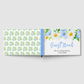 Forget-Me-Nots Daisies Floral Bridal Shower Gastenboek (Volledig)