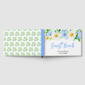 Forget-Me-Nots Daisies Floral Wedding Gastenboek (Volledig)