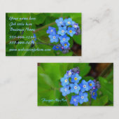 Forget Me Nots Visitekaartje (Voorkant / Achterkant)
