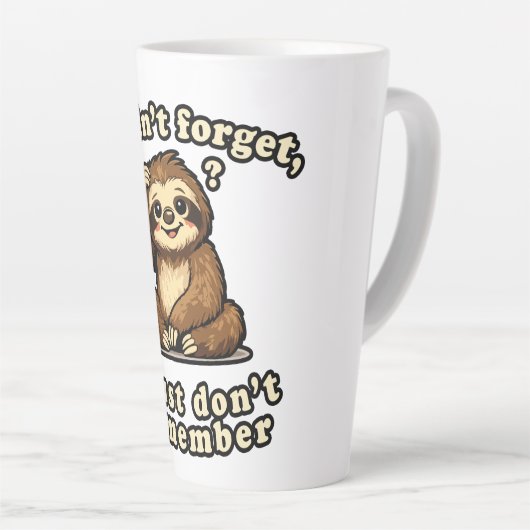 Forget or Remember Latte Mok (Rechterhoek)