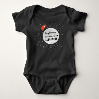 Forget princess astronaut Rakete Weltall Mond Romper