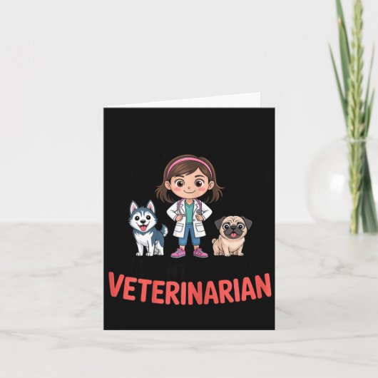 Forget Princess I Want To Be A Veterinarian Future Kaart (Voorkant)