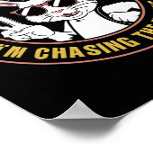 Forget The Bunnies I'm Chasing Hunnies Funny Easte Poster (Hoek)