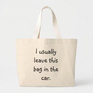 Forgetful Shopper 5 Grote Tote Bag