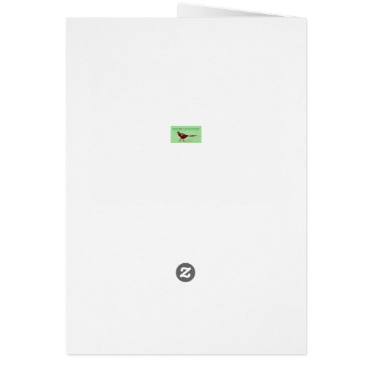 Forgetmenot bloemkaart (Achterkant)