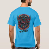 ForgeYour Own Path Cyber Wolf T-Shirt – Pathfinder (Achterkant)