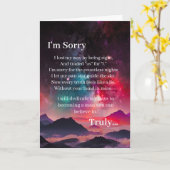 Forgive Me I'm Sorry Card Kaart (Gele Bloem)