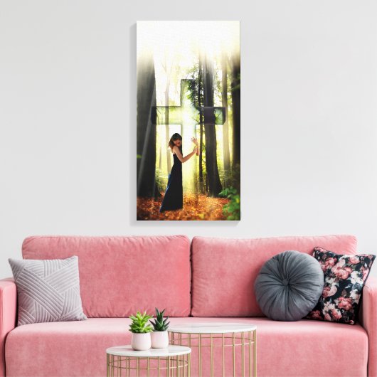 Forgiven Canvas Afdruk (Insitu (Woonkamer))