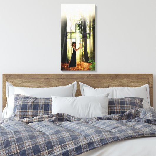 Forgiven Canvas Afdruk (Insitu (Slaapkamer))