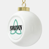 Forgiven Keramische Bal Ornament (Rechts)