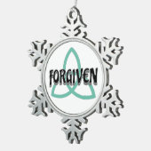 Forgiven Keramische Bal Ornament (Rechts)