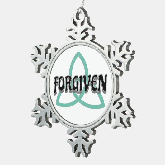 Forgiven Keramische Bal Ornament (Rechts)