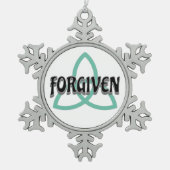 Forgiven Keramische Bal Ornament (Voorkant)