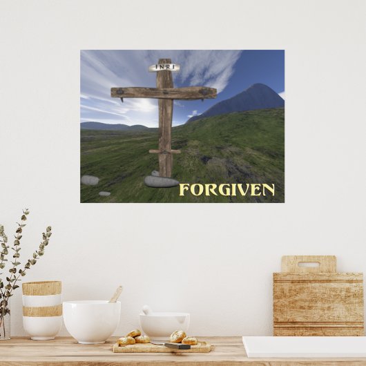 Forgiven Poster (Keuken)