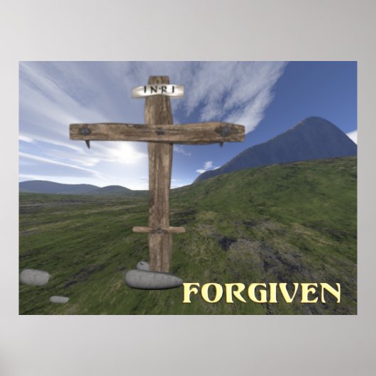 Forgiven Poster (Voorkant)