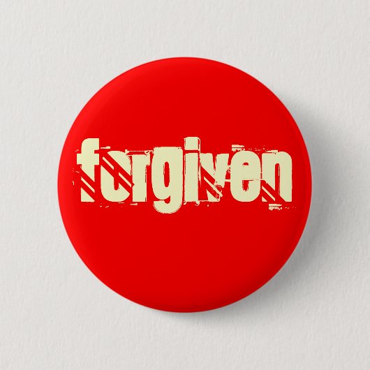 FORGIVEN RONDE BUTTON 5,7 CM (Voorkant)