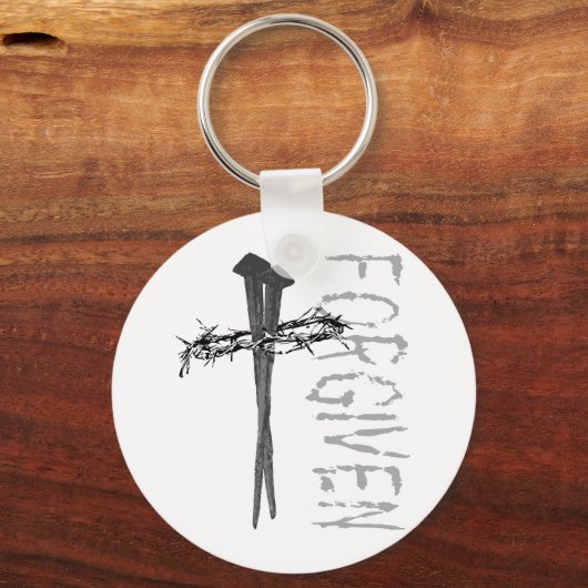 Forgiven Sleutelhanger (Voorkant)