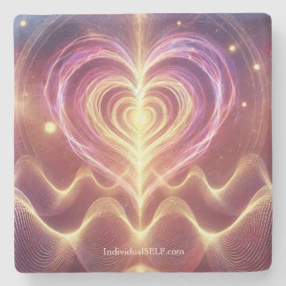 Forgiveness Heart Stone Coaster Stenen Onderzetter