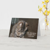 Forgotten Birthday Kaart (Gele Bloem)