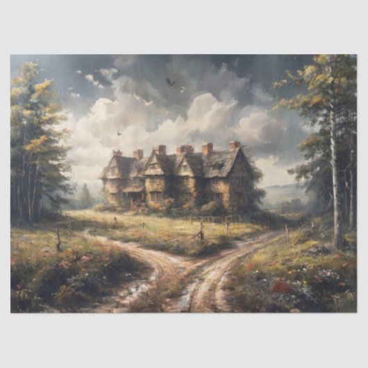 Forgotten Manor Decoupage Tissuepapier (Voorkant)