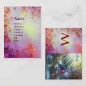 FORGOTTEN ROOS Fighting Knight, Money, Devil Pink Visitekaartje (Voorkant / Achterkant)