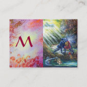 FORGOTTEN ROOS Fighting Knight, Money, Devil Pink Visitekaartje (Achterkant)