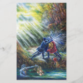 FORGOTTEN ROOS vecht tegen nachten, geld en duivel Briefpapier (Voorkant)