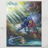 FORGOTTEN ROOS vecht tegen nachten, geld en duivel Flyer (Achterkant)