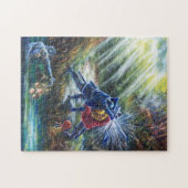 FORGOTTEN ROOS vecht tegen nachten, geld en duivel Legpuzzel (Horizontaal)