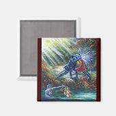 FORGOTTEN ROOS vecht tegen nachten, geld en duivel Magneet (Voorkant / Achterkant)