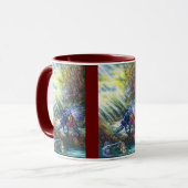 FORGOTTEN ROOS vecht tegen nachten, geld en duivel Mok (Voorkant links)