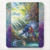 FORGOTTEN ROOS vecht tegen nachten, geld en duivel Muismat (Voorkant)