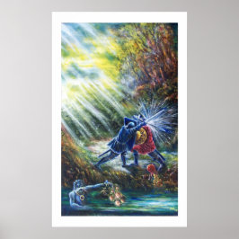 FORGOTTEN ROOS vecht tegen nachten, geld en duivel Poster