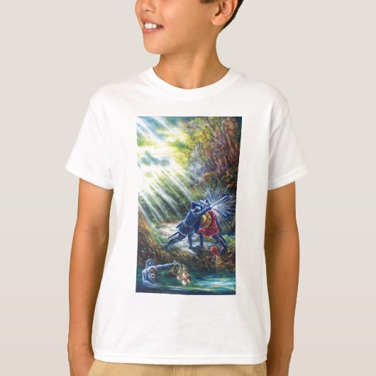 FORGOTTEN ROOS vecht tegen nachten, geld en duivel T-shirt (Voorkant)